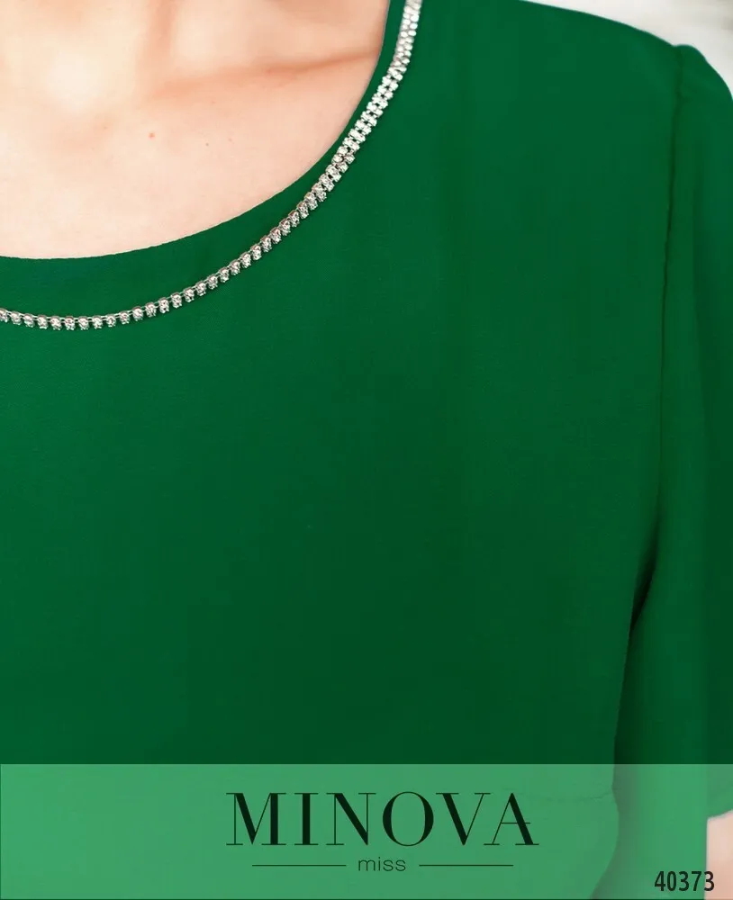 Платье 3148-зеленый Minova