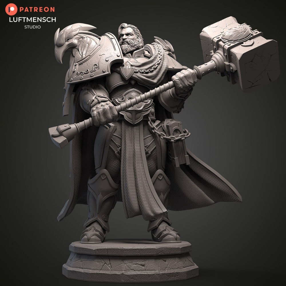 Фигурка Утер Светоносный Варкрафт Uther the Lightbringer Warcraft