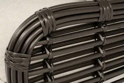 "Ницца" кресло из искусственного ротанга, цвет бронзовый