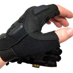 Перчатки mechanix m-pact fingerless, black