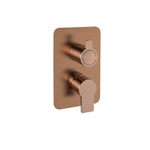 Встраиваемый смеситель для душа на 2 выхода BLAUTHERM 941512SCUC медь