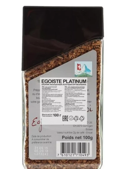 Кофе растворимый Egoiste Platinum 100 гр