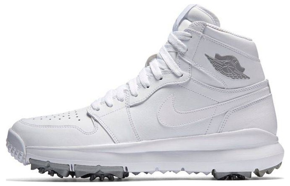 Кроссовки Jordan Air Jordan 1 Retro Golf Cleat White Metallic
