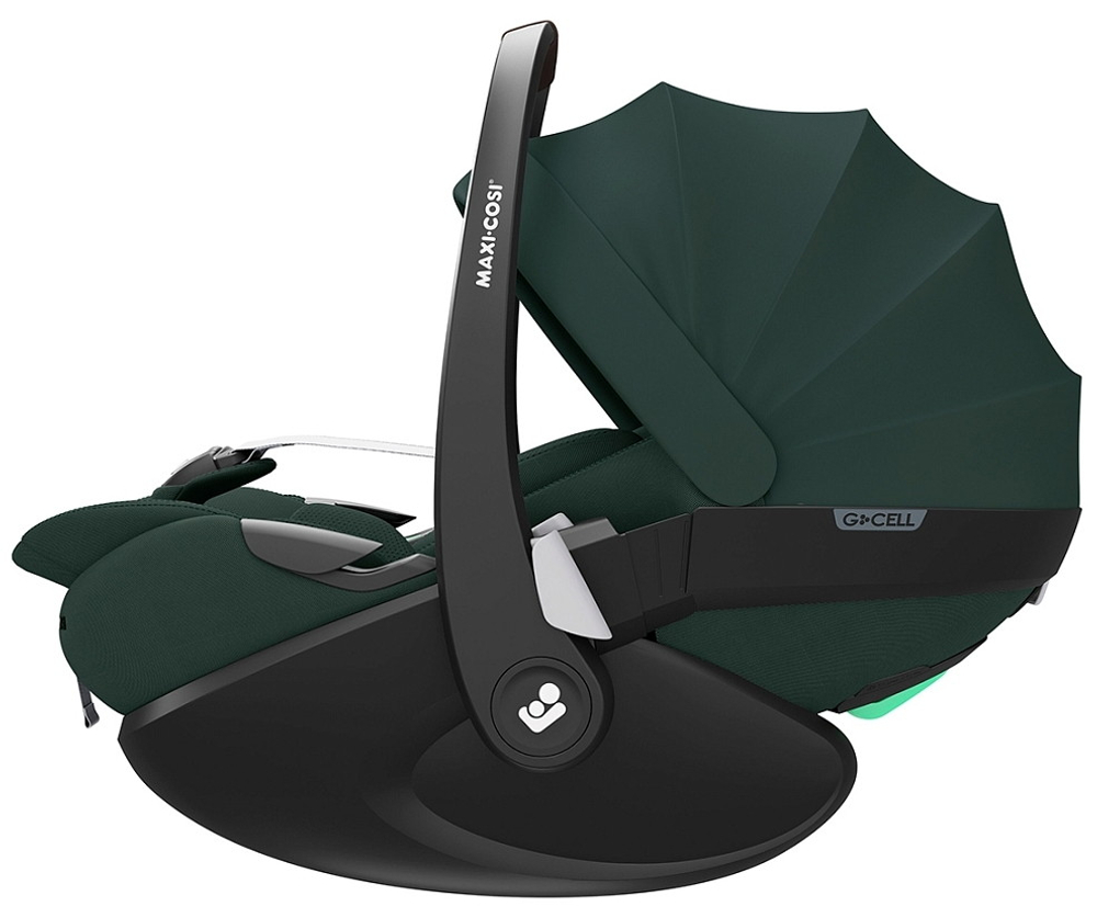 Детская коляска Maxi-Cosi Fame 3 в 1 с автокреслом Pebble 360 Pro Twillic Green/зеленый