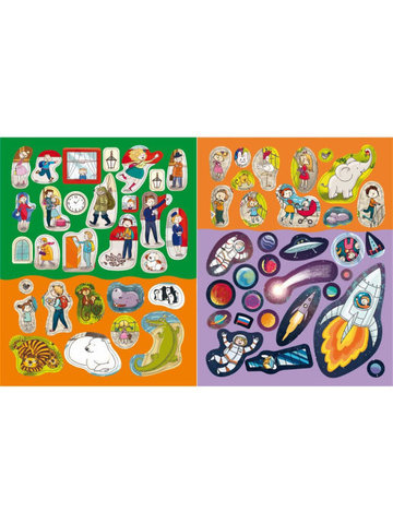 Книга занимательных занятий для мальчиков с наклейками