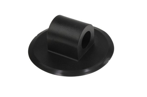 Держатель съемного транца ,черный d20mm 100*37