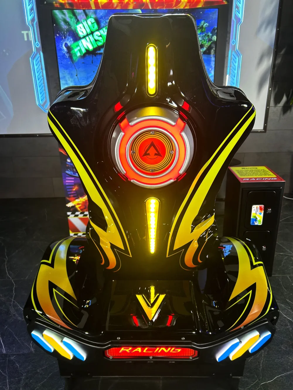 Игровой автомат гонки, с рулём «Need For Racing»