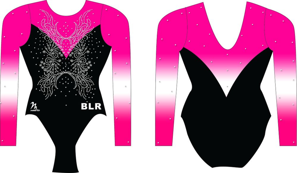 Купальник гимнастический Milano Aquaria