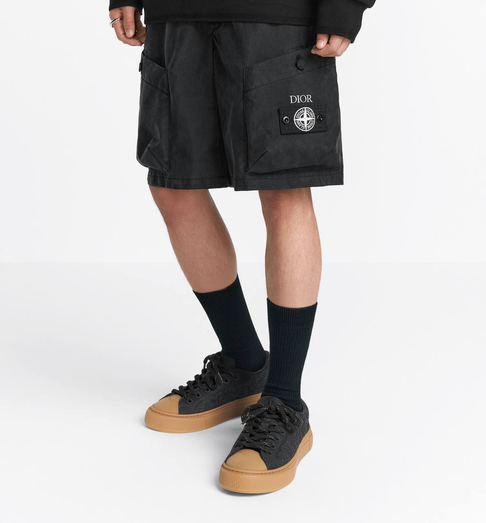 Кеды Dior&Stone Island
