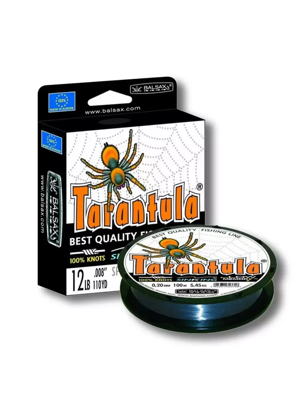 Полиэстровая леска рыболовная Tarantula 0,12 мм 1 шт