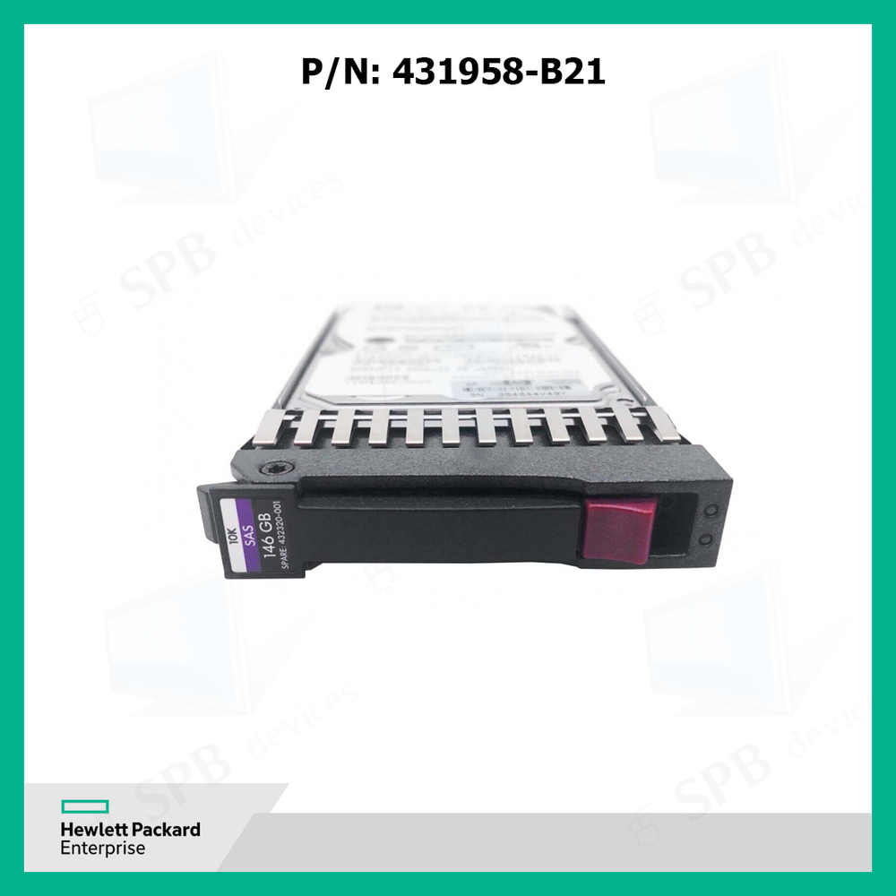Жесткий диск HP 146GB 10K SAS 2.5 SP HDD (431958-B21) 432320-001,431954-003, DG146ABAB4