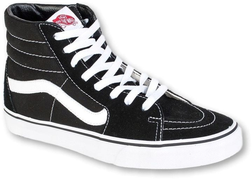 Кеды высокие Vans UA SK8-HI Black/Black/Whi