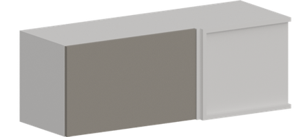 Кухня Модуль ШВУГ 1000 Вотан / Теплый серый