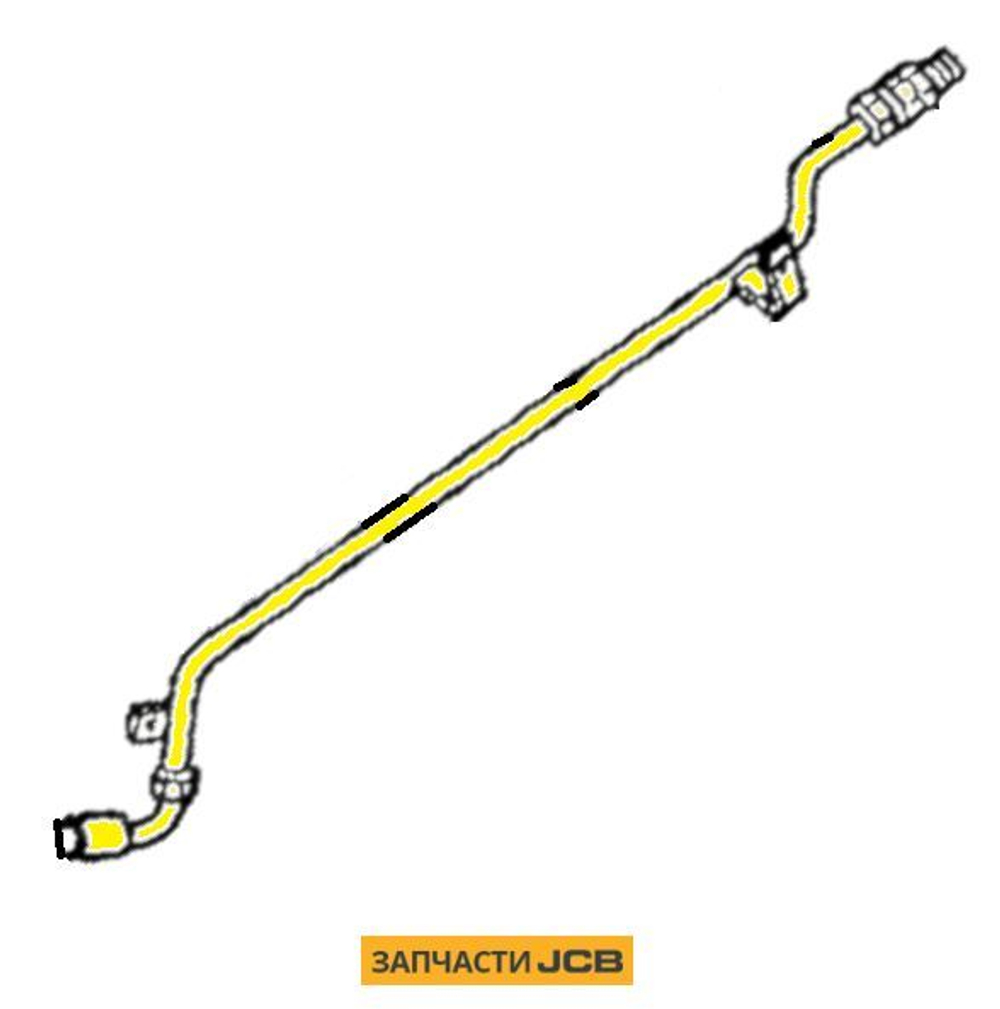 Трубка гидравлики JCB 658/10074