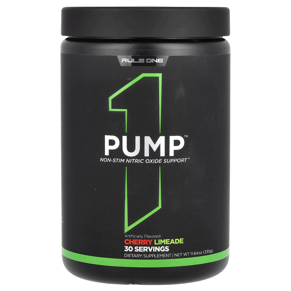 Rule One Proteins, Pump, вишневый лаймад, 330 г (11,64 унции)