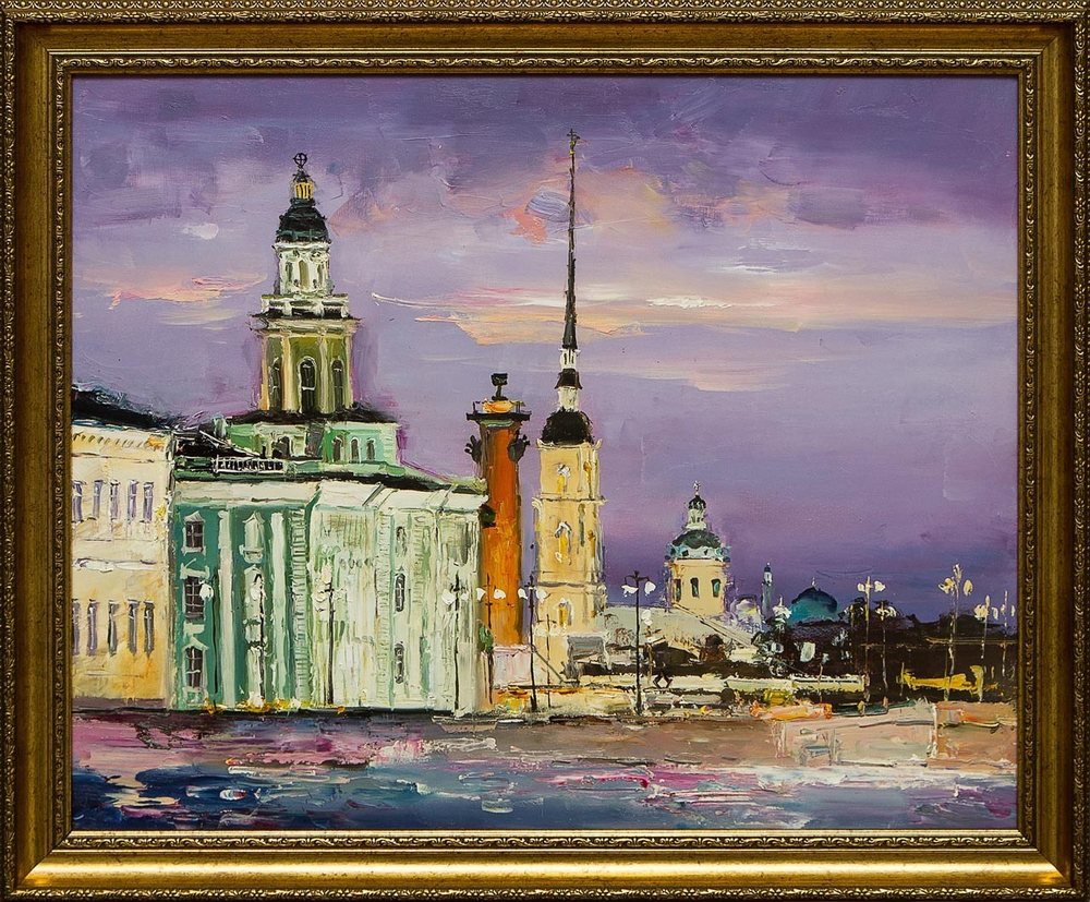 Картина маслом г. Санкт-Петербург Ларкин