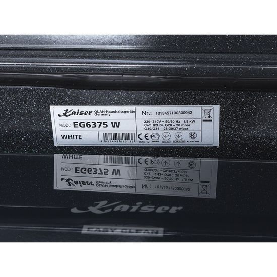 Газовый духовой шкаф Kaiser EG 6374 W