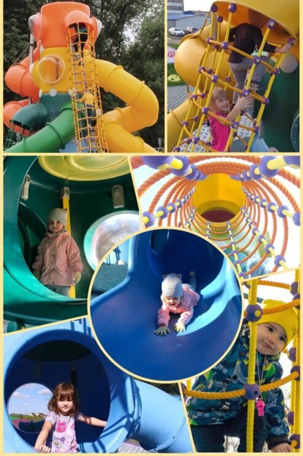 Туннельная горка 6,3 м.