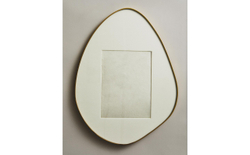 Zara Home Фоторамка из стекла, цвет золотой, 26.7 см