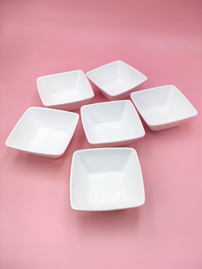 Пиала 12х5 см. квадратная, набор 6 шт. "Орнамент"