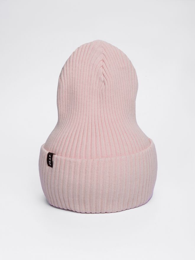 Шапка вязаная весенняя/осенняя МУЛА (Сакура)