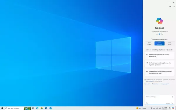 Microsoft внедрит ИИ-помощника Copilot в Windows 10