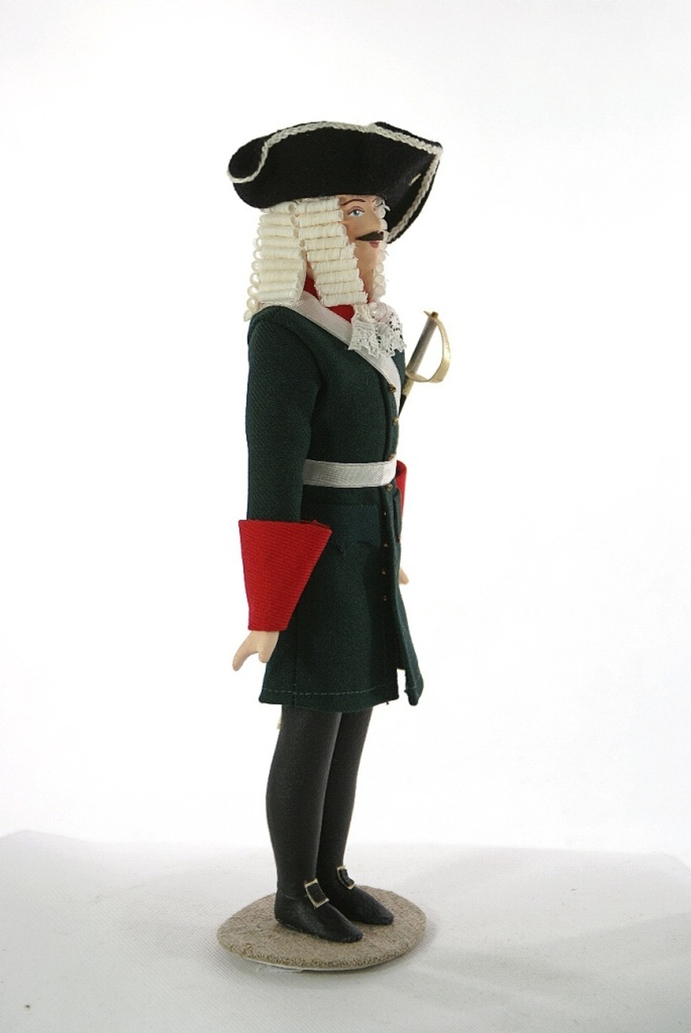 Кукла коллекционная Морской офицер 18 век Россия