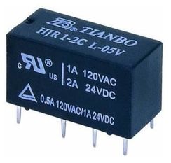 Реле электромагнитное HJR1-2C-L-05V 5VDC
