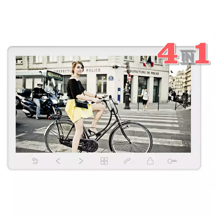 Монитор видеодомофона Tantos Sherlock HD SE (White)