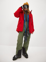 Брюки утепленные горнолыжные Таклик (хаки)