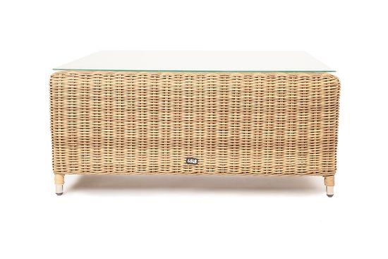 "Кон Панна" столик журнальный из искусственного ротанга, цвет соломенный