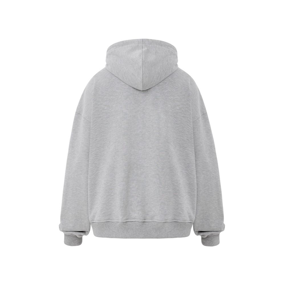 Худи Called a Garment Art Department Cotton серый