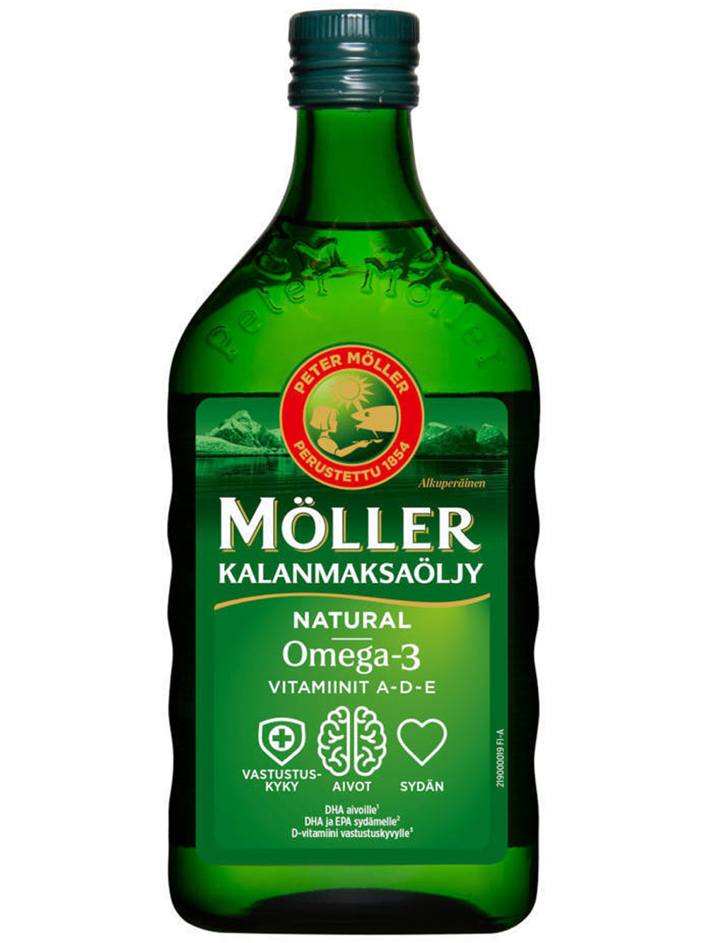 Масло печени трески MÖLLER 500 мл, ОМЕГА-3
