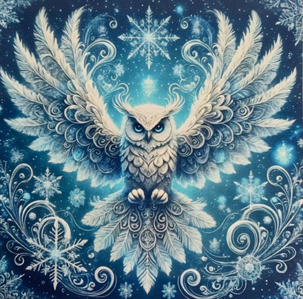 Набор для вышивания крестом «Магия совы/Owl Magic»