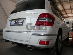 Фаркоп оцинкованный Galia M127A для Mercedes GLK-Class 2008-2015(паспорт и сертификат в комплекте)(без электрики)