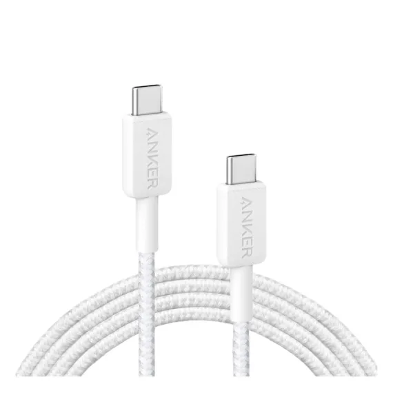 Anker Power Line 322 USB-C - USB-C 0.9m White