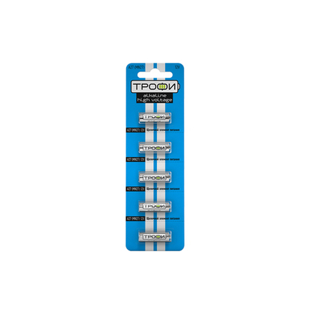 Батарейки Трофи A27-5BL ENERGY POWER Alkaline
