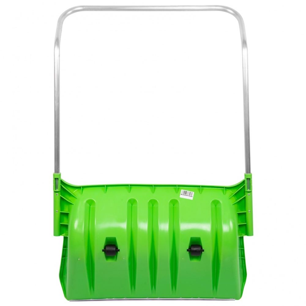 Движок для уборки снега пластиковый, 810 х 535 х 1300 мм, алюминиевая рукоятка, Россия, Сибртех