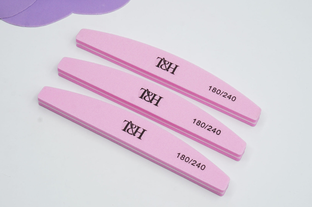 Пилка для ногтей T&H 180/240