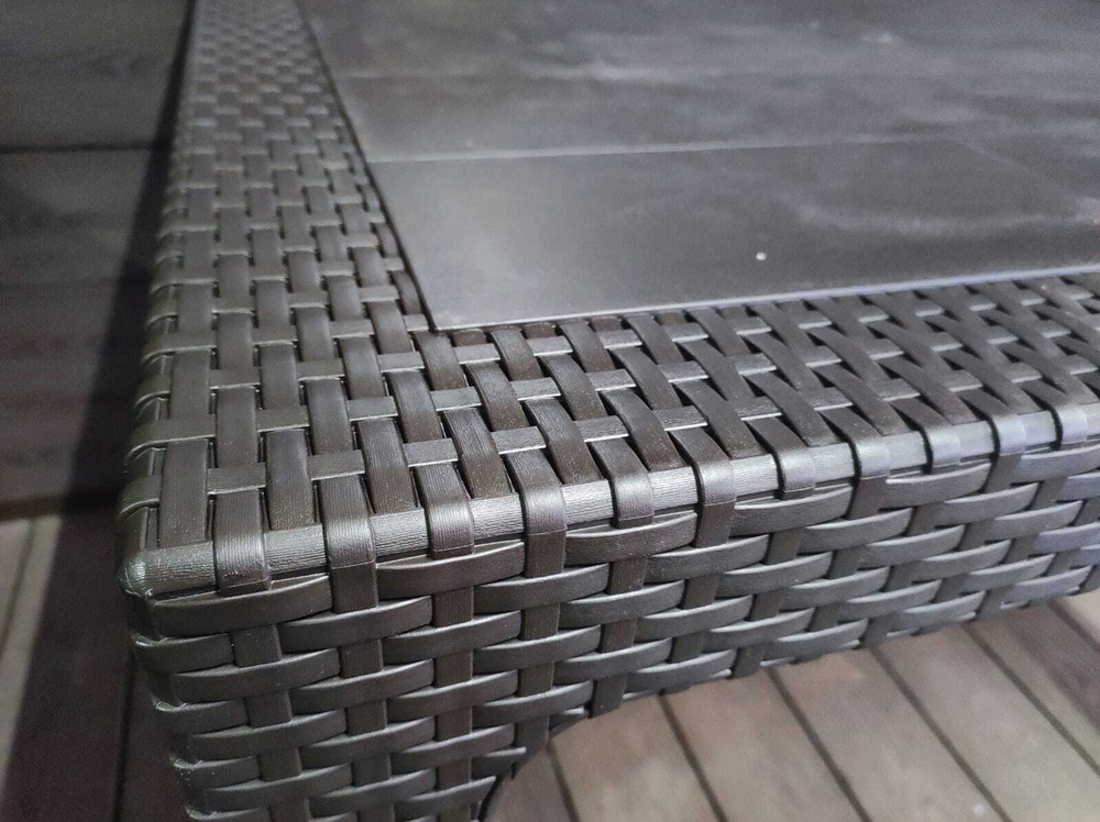 Комплект мебели под искусственный ротанг для отдыха Калифорния «California Family Maxi Set» арт.77787/77770/536 КД — 2П