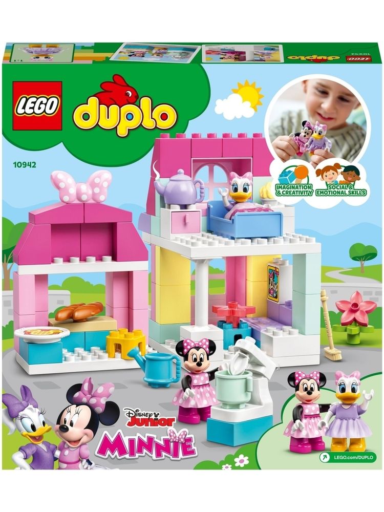 Конструктор LEGO DUPLO Disney 10942 Дом и кафе Минни