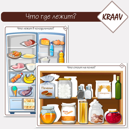 Дидактическая игра «Что где лежит?»