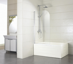 Шторка на ванну BRAVAT Alfa 6211, 70x135