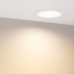 Светильник MS-BREEZE-BUILT-R104-12W Warm3000 (WH, 90 deg, 230V) (Arlight, IP20 Металл, 3 года) 036615