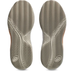 Женские Кроссовки теннисные Asics Gel-Dedicate 9 Clay - white/cantaloupe
