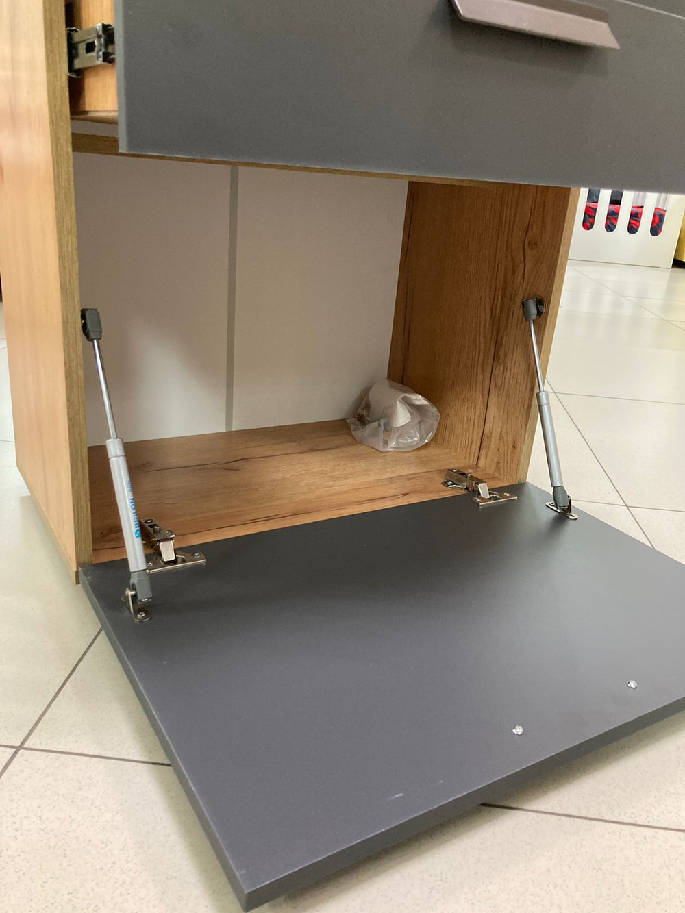 Комод Мишель тип 1 КМ-12 крафт/графит