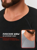 Комплект термобелья мужского двухсторонего ТМ Legenda черное/серое