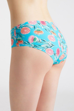 Трусы Spikes с принтом в виде чертополоха (Размер: L) (Цвет: голубой)