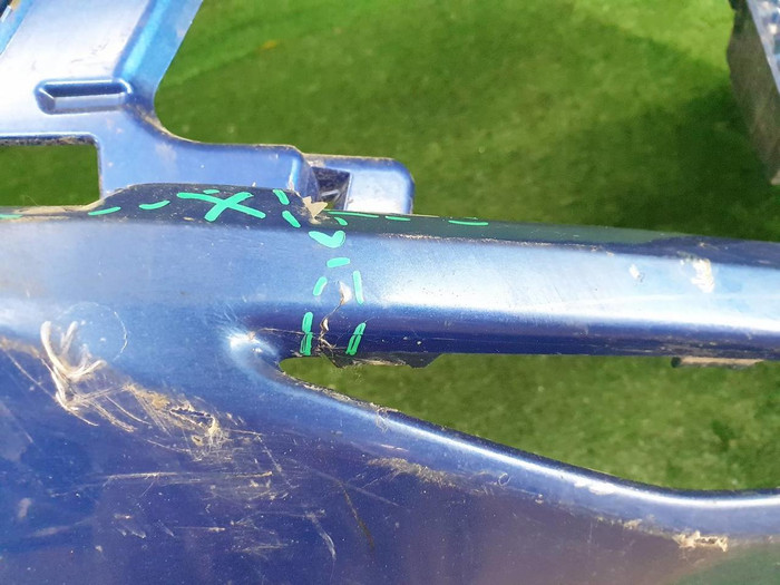 Бампер передний Audi Q7 2 (2015-2019) S-line