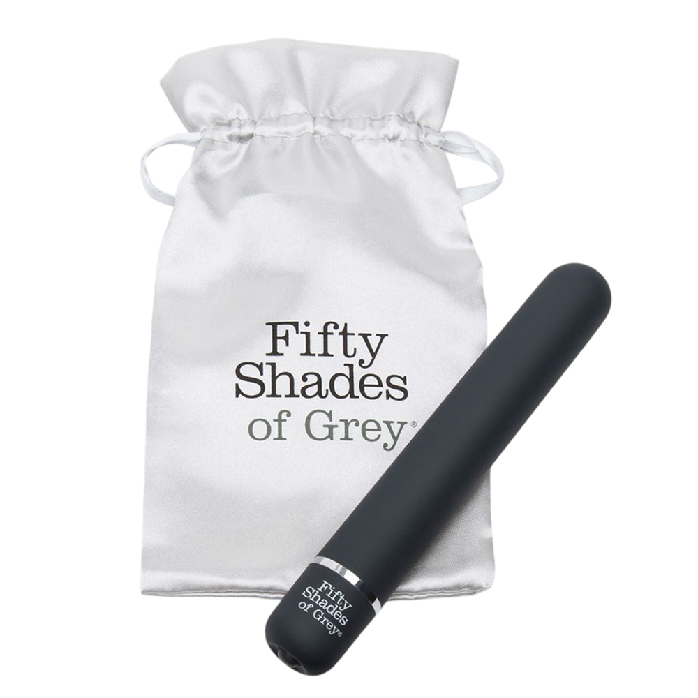 Черный вибратор 18,4см Fifty Shades of Grey Charlie Tango Classic Vibrator